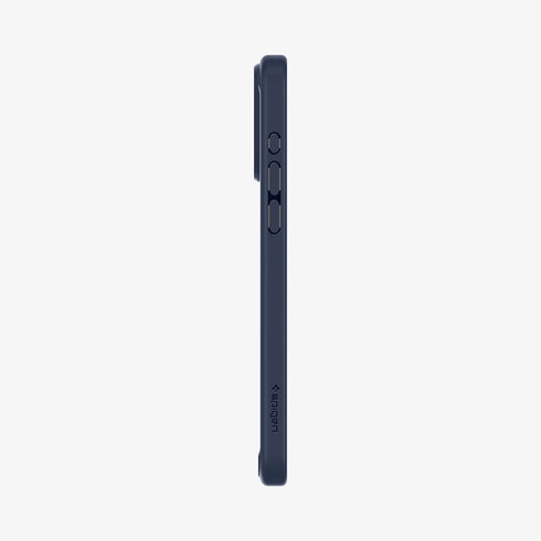 ACS07209 - iPhone 15 Series Ultra Hybrid Case in Natural Titanium showing the back